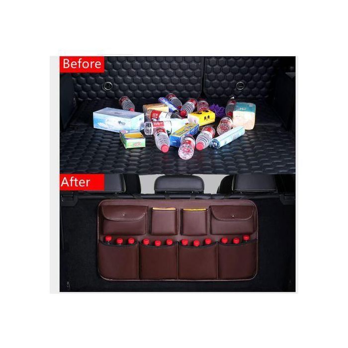 Organisateur rangement  de coffre de voiture, coffre rangement voiture