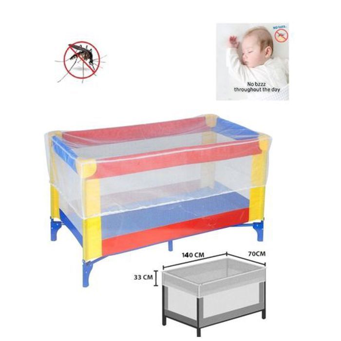 Moustiquaire anti moustique et insicts pour lit bébé et parc 140 x 70 cm