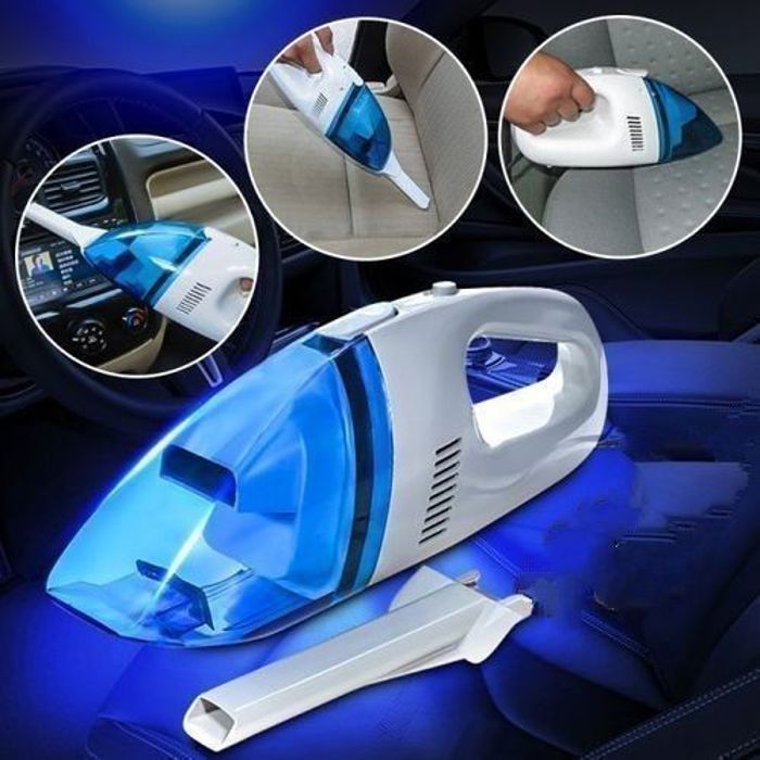 Aspirateur de voiture 12V aspirateur portatif  double usage humide et sec