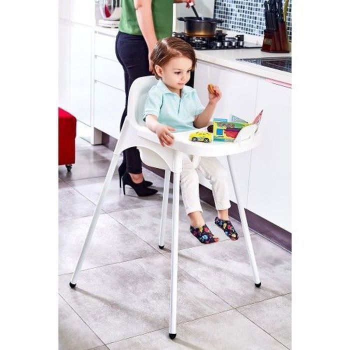 FAROS Chaise haute Bébé , idéal pour salon cuisine restaurant  hôtel