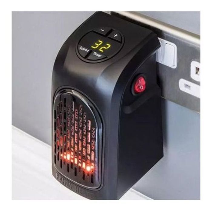 Chauffage d'appoint portable et puissant avec temporisateur programmable - 400W
