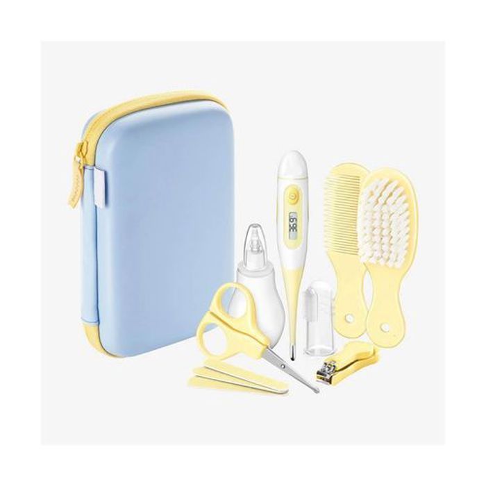 Trousse de soin pour bébé,Professionnel Kit de toilettage 8 pièces