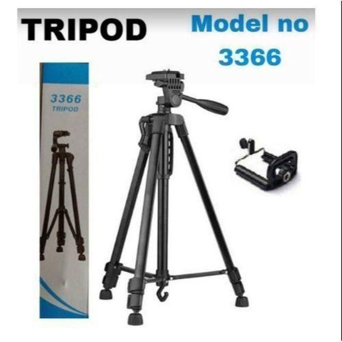 TRIPOD 3366 pour téléphone , camera et ring light