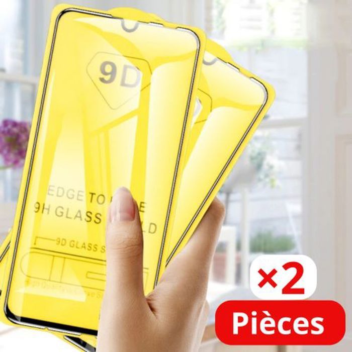 Protection d'écran - Infinix - Hot 50 - Pack de 2 - Verre trempé incassable - 9H anti-rayures