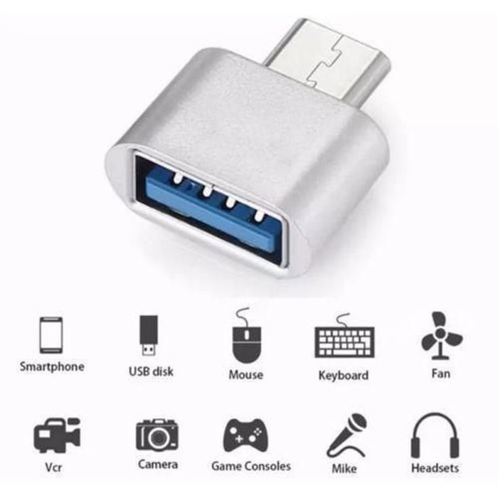 Nimo .Nimo Adaptateur TYPE C OTG USB 3.0 Pour PC et Smartphone pour Android Mobile pour Samsung