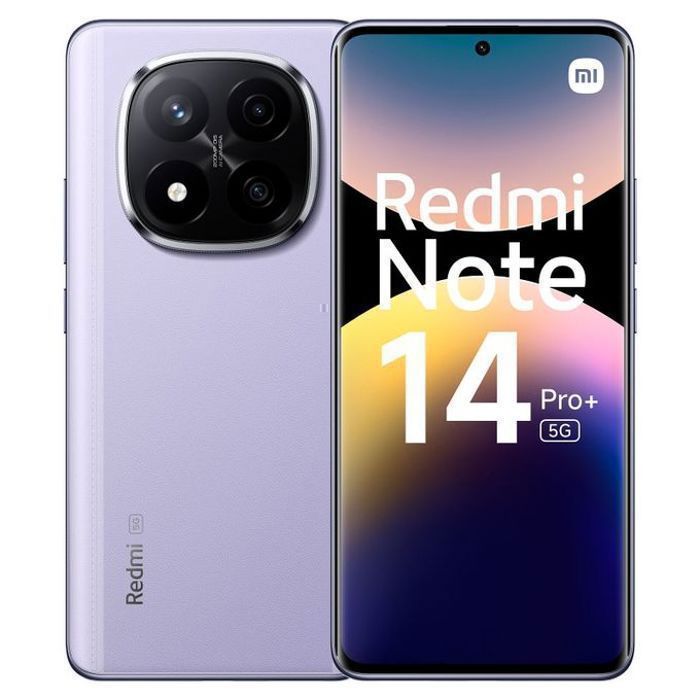 REDMI NOTE 14 PRO+ 5G - 12GB/512GB - LAVENDER PURPLE