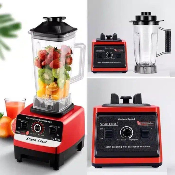 MIXEUR Mélangeur Blender avec 2 Bols incassable - 2 L / 5500w