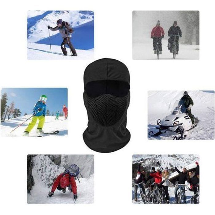Cagoule thermique - Non spécifié - Couvre-visage - Anti-froid - Coupe-vent - Protection solaire
