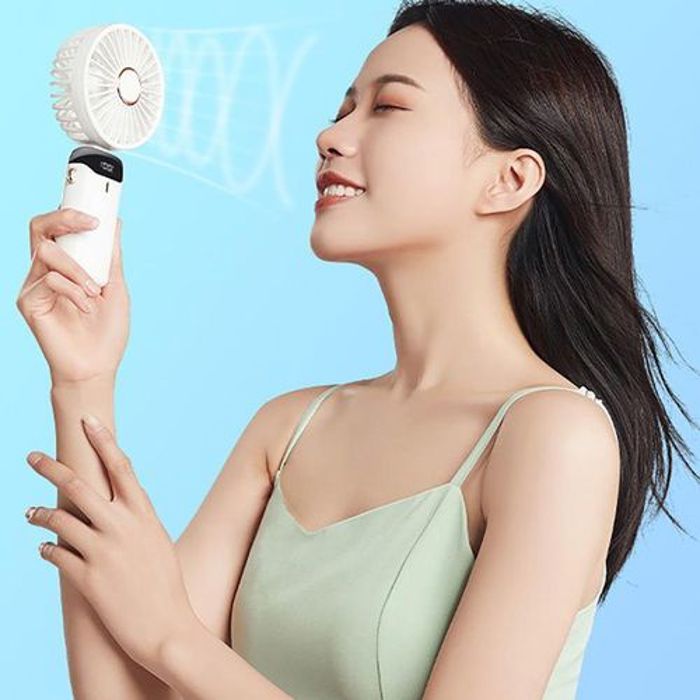 Mini Ventilateur à Main Portable et Pliable Rechargeable