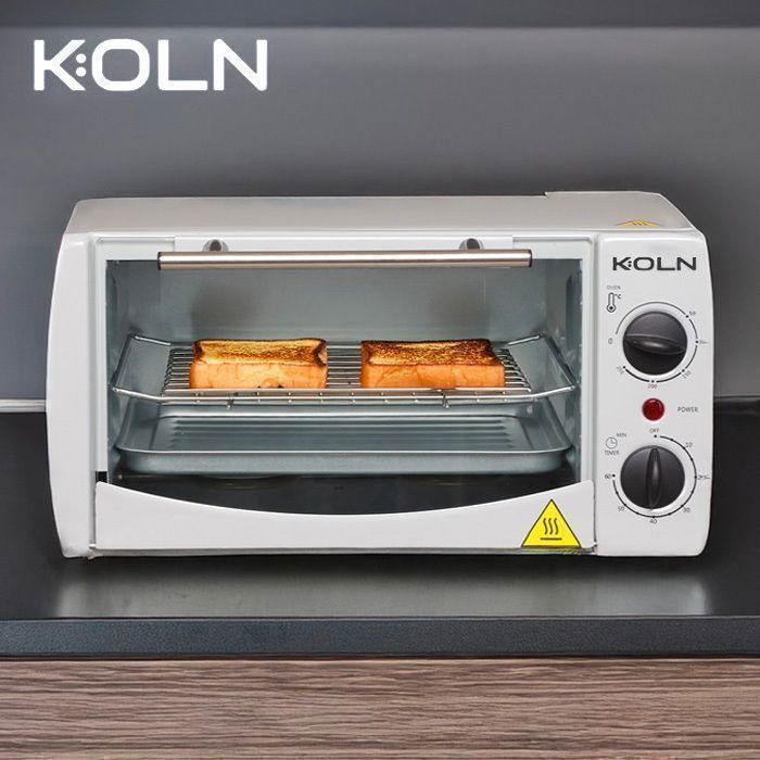 KOLN - Four électrique - 10 L - 1000W -Blanc