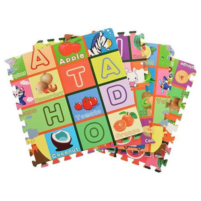 Tapis Puzzle Tapis De Jeu Bébé Tapis De Sol Puzzle Tapis EVA Pour Enfants Tapis De Mousse Tapis De Sol 4 PCS 60cmx4