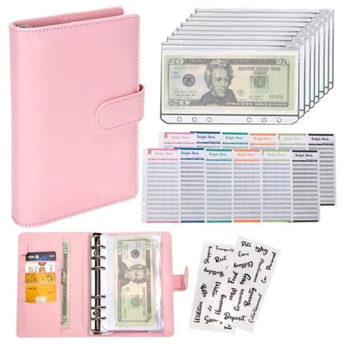 Organisateur Budget - Budget Planner - Classeur d'argent - Gestion financière - Compact - Pratique