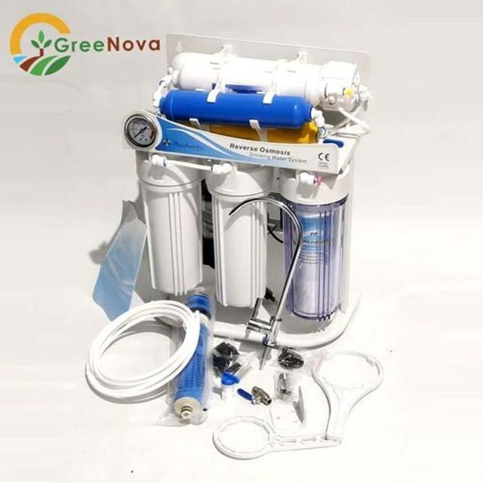 Système de Filtration - Greenova - Osmose Inverse - Eau Pure 99% - 7 Étapes - Économie d'Énergie