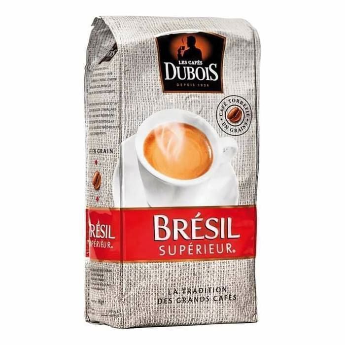 Les Cafés Dubois - BRÉSIL SUPÉRIEURE Café en grains - 250g
