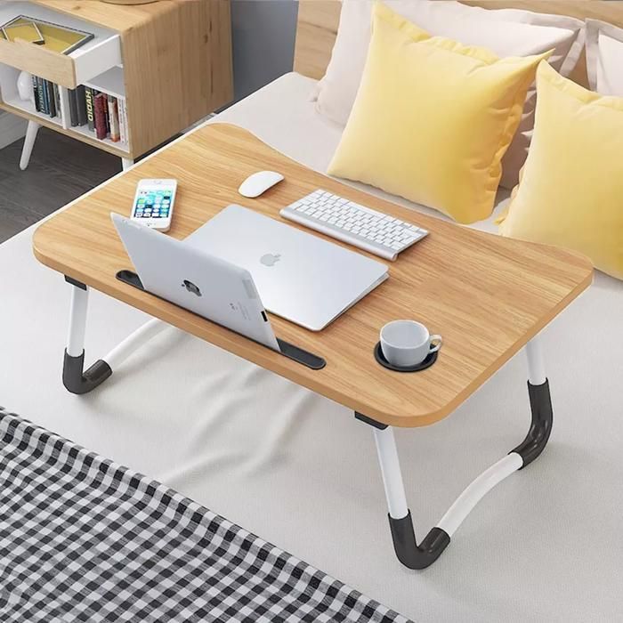 Support de tablette de petite table pliante pour ordinateur portable de lit