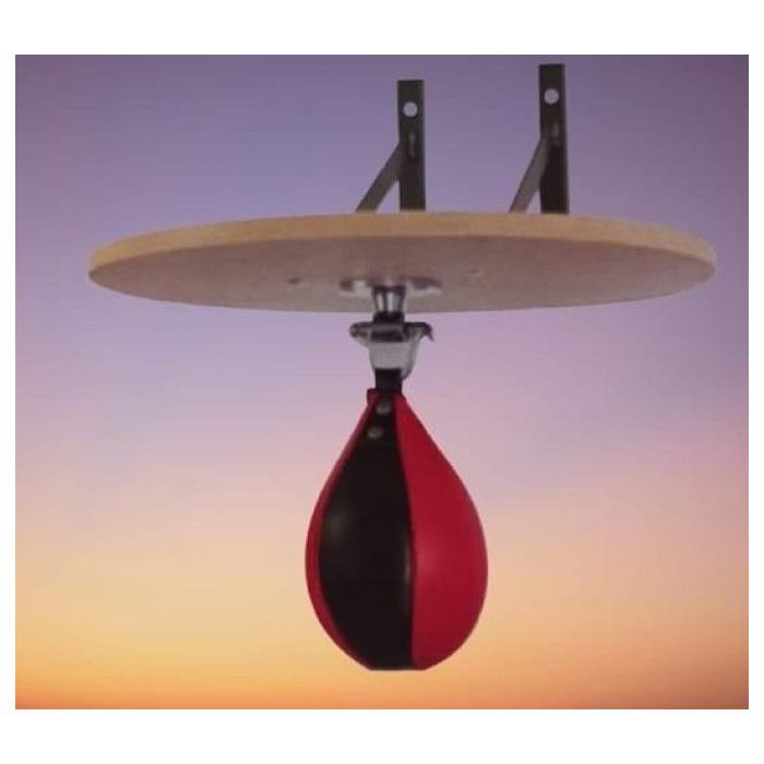 Support de Sac de Vitesse Mural avec Planche - Entraînement de boxe