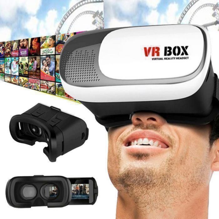 Casque VR Box – Lunettes de Réalité Virtuelle 3D pour Jeux & Films sur Smartphones