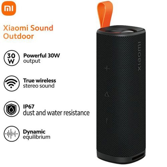 XIAOMI Sound Outdoor 30W Enceinte Bluetooth Haut-parleur Noir