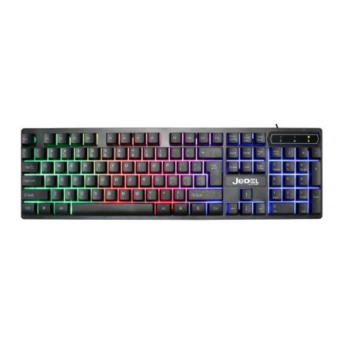 Jedel gaming keyboard k-590clavier blaklighit Clavier USB Gaming LED