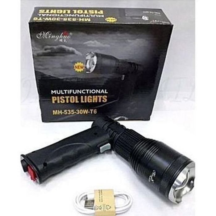 Torche lampe de poche Eclairage LED Multifonctionnel Lampe puissant à 2 Km