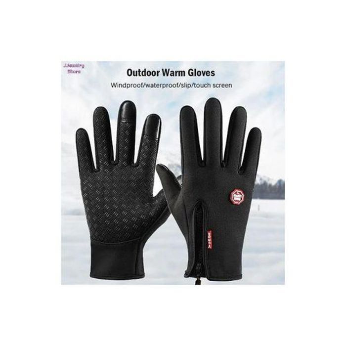 Gants sport chauds antidérapants pour téléphone contre le froid