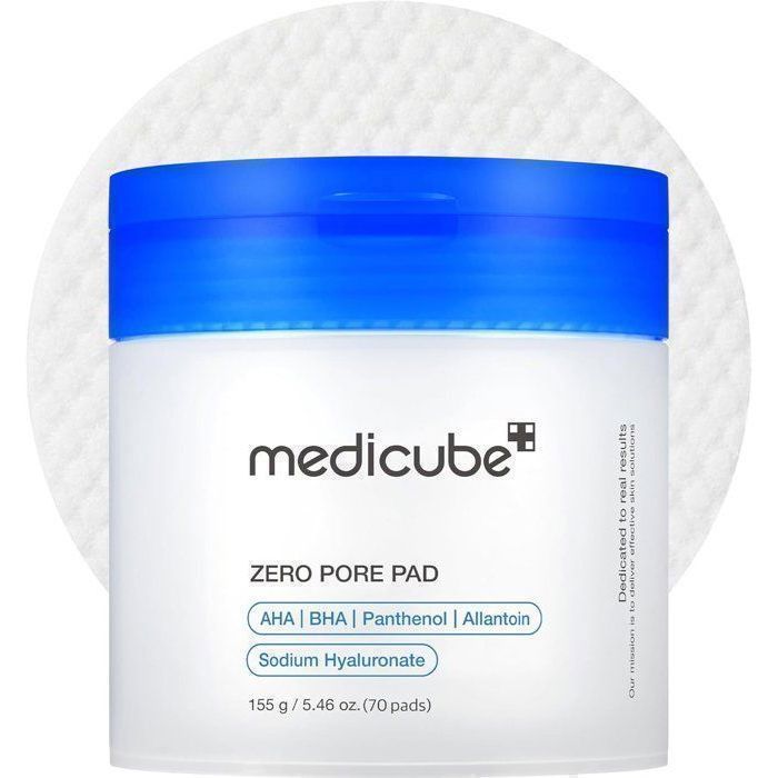Exfoliant - Medicube - ZERO PORE PAD 2.0 - 70pcs - Sans parfum - Peaux grasses