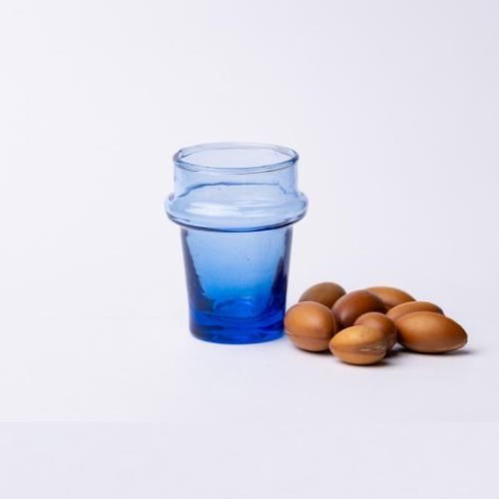 Verres à café Beldi - Bleu - paquet de 4 - 7cl