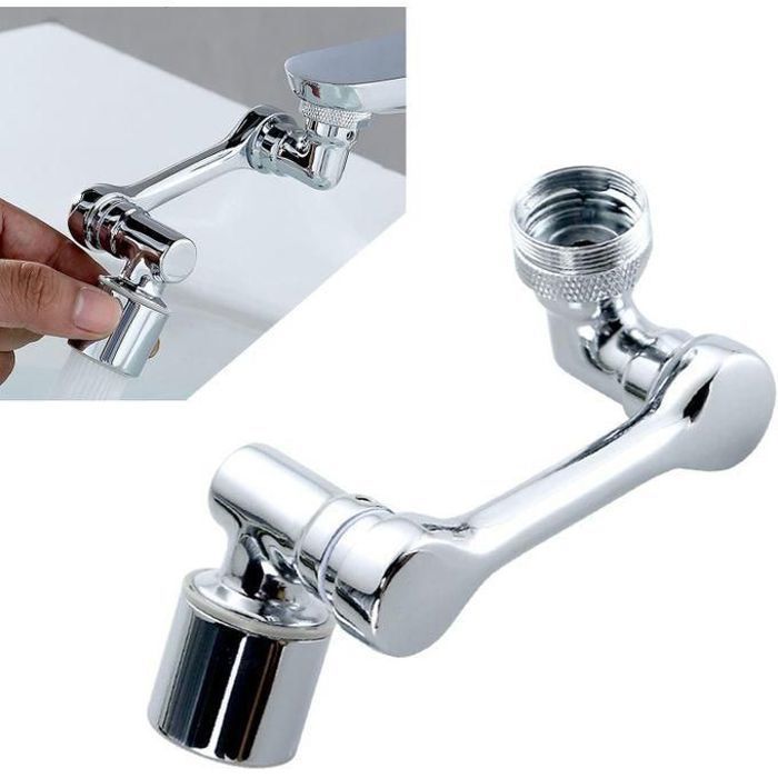 Robinet Rotatif Multifonctionnel pour Cuisine, Pratique et Efficace