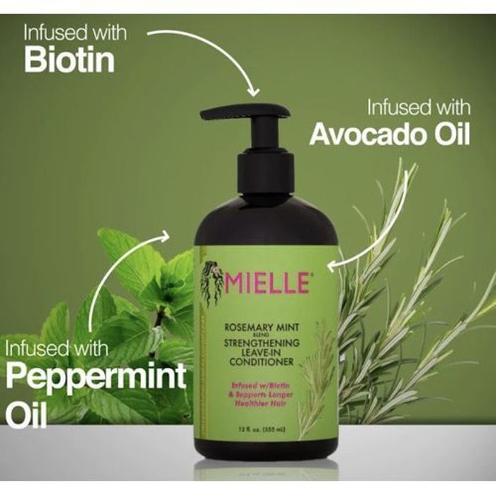 Mielle Rosemary Mint- Strengthening Leave-In Conditioner