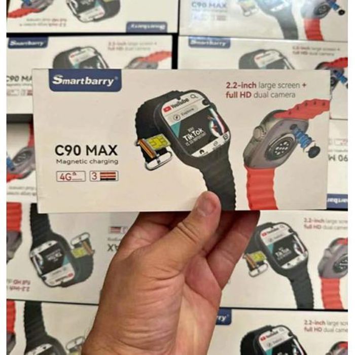 Mode (C90 Max Honeycomb) Utilisation adulte Double caméra Insérer la carte Montre intelligente