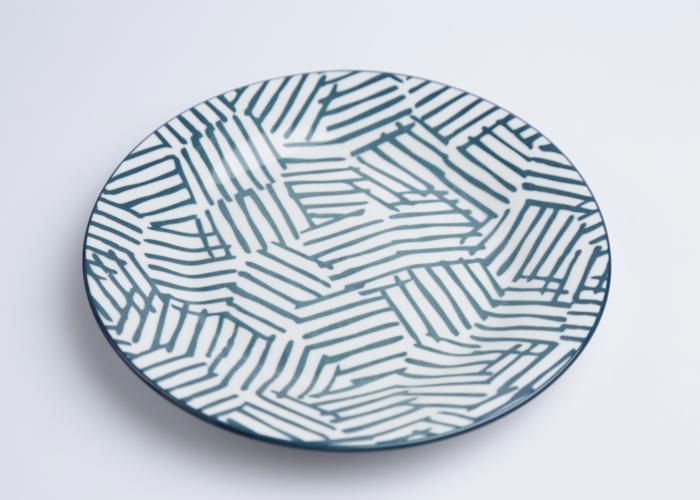 Assiette Plate - 7RSFPP-D - Porcelaine - 17,8 cm - Blanc - Compatible lave-vaisselle
