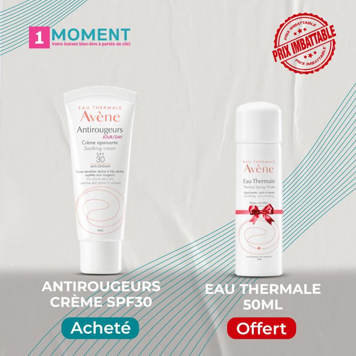 AVENE ANTIROUGEURS JOUR EMULSION APAISANTE SPF30 40ML