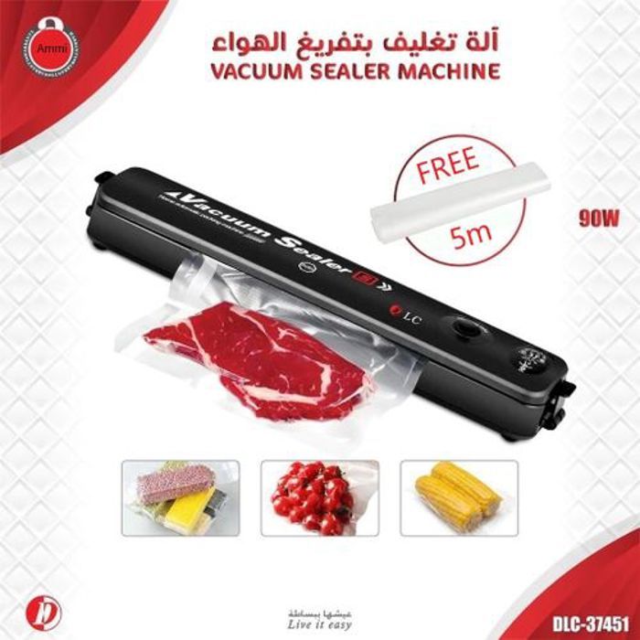 Machine d'emballage - Sealing Saver - Keep Fresh Food - 90W - 30 cm - Rouleau sous vide 5M gratuit