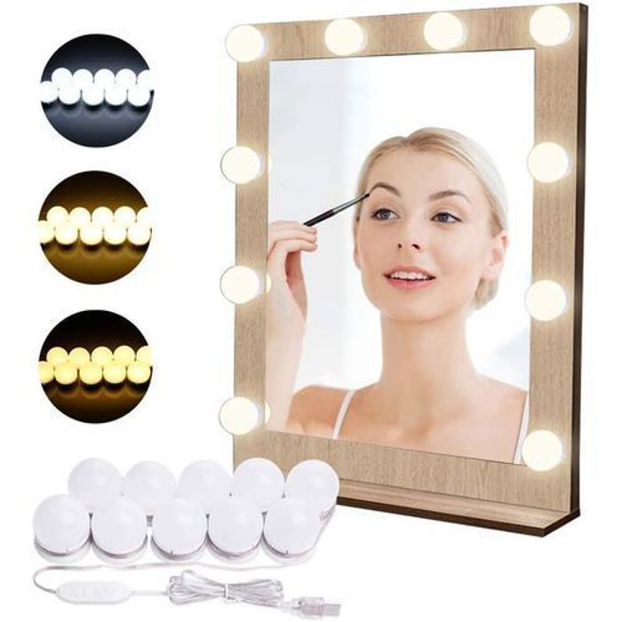Kit de lampe de maquillage ensemble Ampoules LED pour Miroir