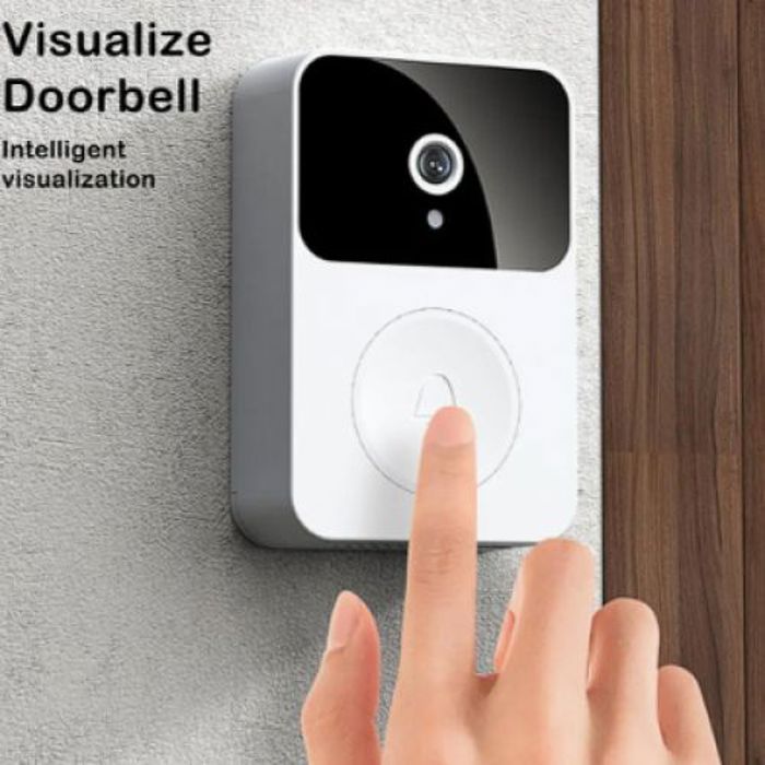 Sonnette intelligente - X9 - Vidéo HD - Wi-Fi - Interphone bidirectionnel - Vision nocturne