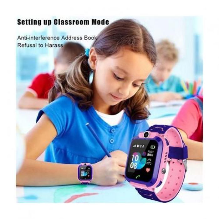 Montre intelligente enfant - Smartwatch - GPS - Caméra - SOS - SIM