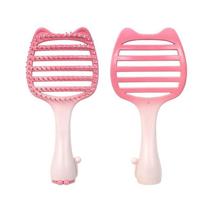 Hair comb pink M36