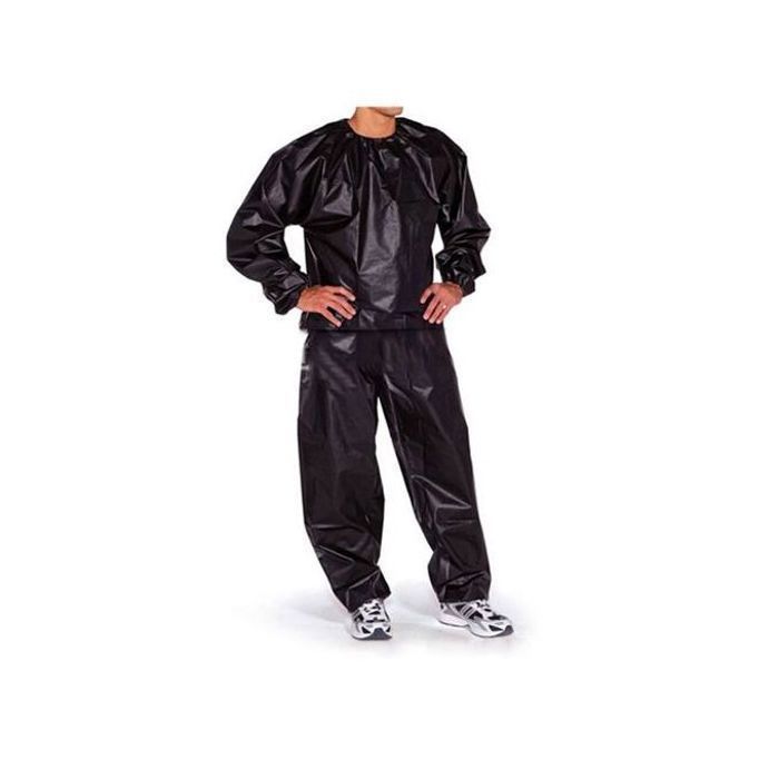 Combinaison de Sauna - Non spécifié - XXL - Noir - PVC - Accessoires de fitness