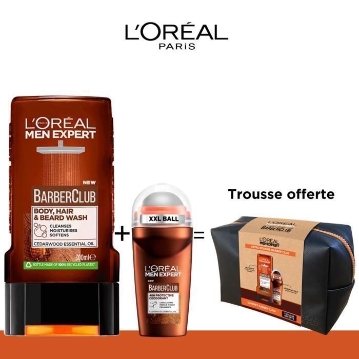 HYGIENE : ROUTINE DEO ROLL ON BARBER + SHOWER BARBER = TROUSSE