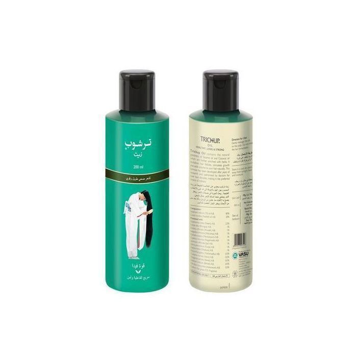 Huile pour cheveux - Trichup - Original 200ml - Nourrit et renforce - Réduit la chute - Brillance naturelle
