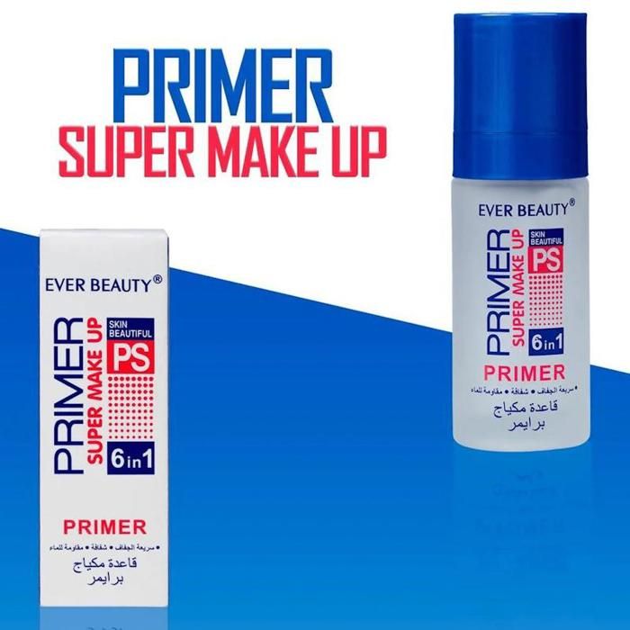 Base de teint - EVER BEAUTY - Primer - Formule naturelle - Hydratation - Tenue longue durée