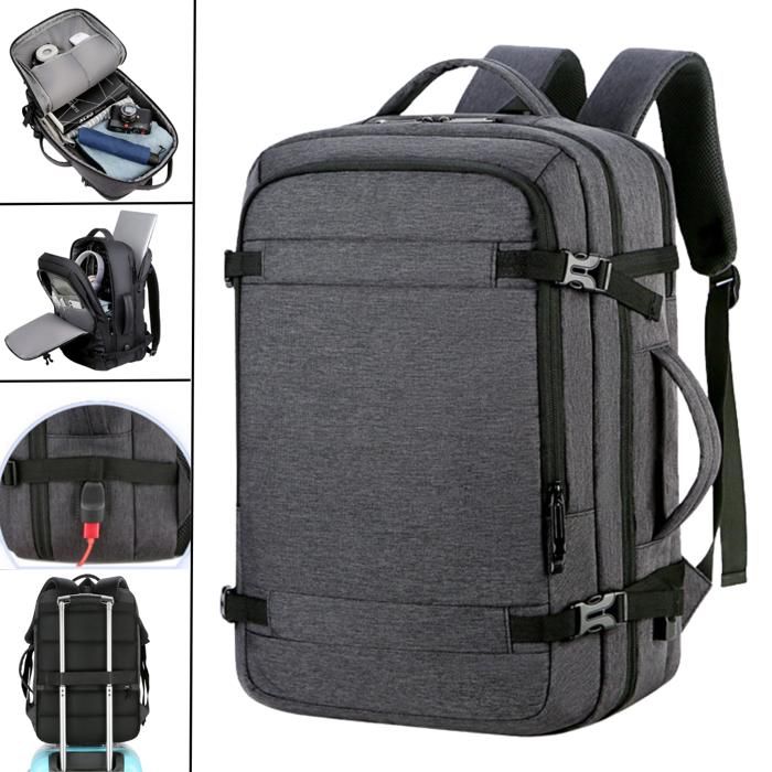 Sac à dos multifonction 17 pouces_idéal pour déplacements quotidiens et voyages
