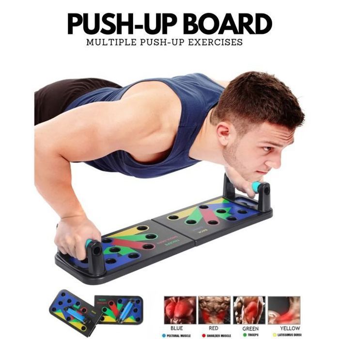 Push Up Board 9 in 1