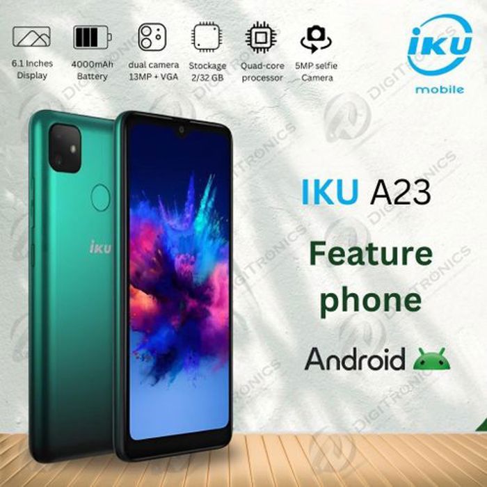 Iku A23 Smartphone 2/32G Android 4000mAh Double Sim