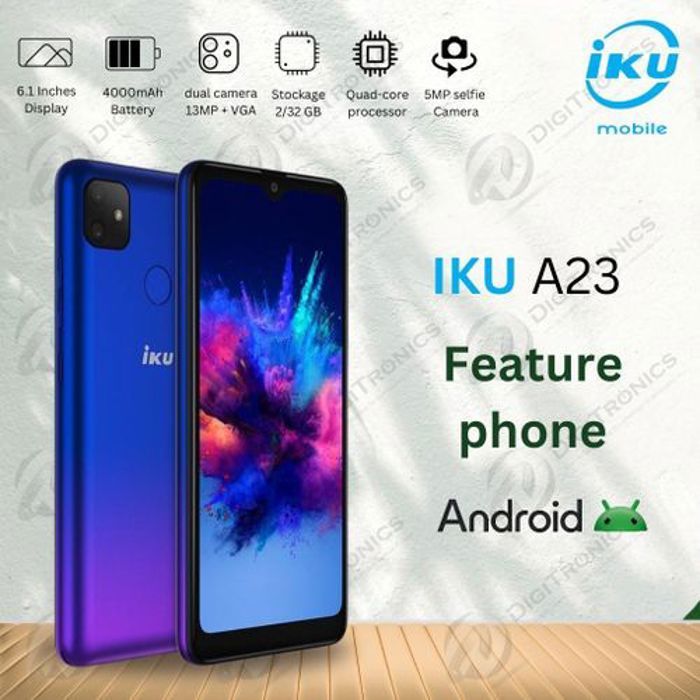 Iku A23 Smartphone 2/32G Android 4000mAh Double Sim
