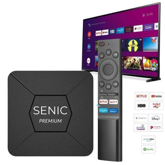 Senic TV Box SC-500 Transformez votre téléviseur en smart TV