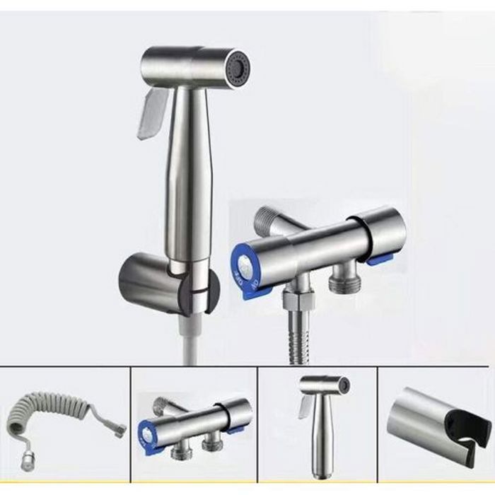 Douchette à main bidet,Bidet toilette, toilette salle de bain chasse ensemble
