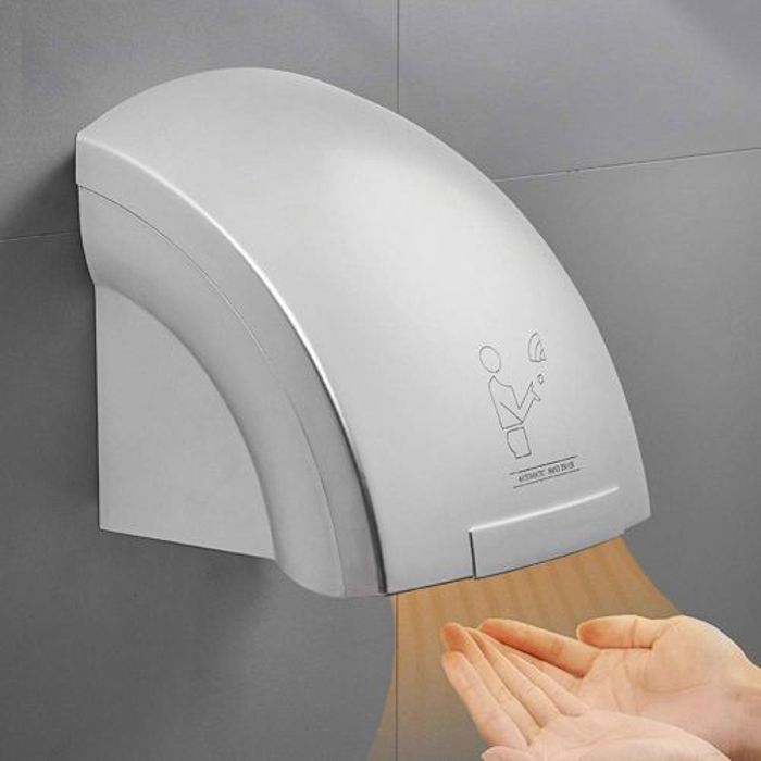 Sèche-mains - TOLEDO - Inox - Automatique - Infrarouge - 1800W