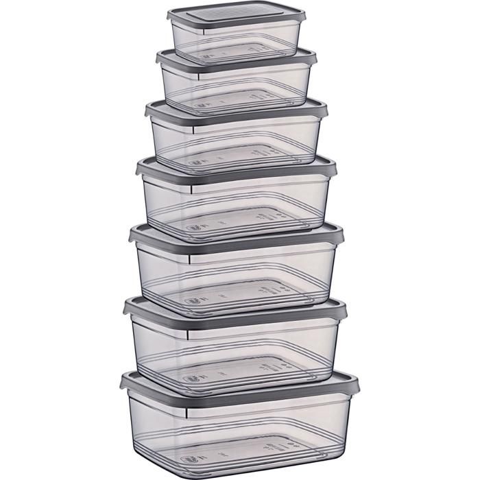 Set de 7 Boîtes Hobbylife Rectangulaires Festiva-couleur aléatoire