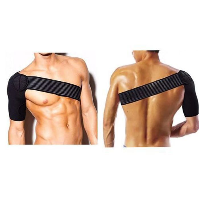 Support Muscles d'épaule - YC - Bande élastique - Maintien optimal - Idéal après blessure - Mixte
